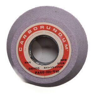 Carborundum Grinding Wheel 4x1-1/2x1-1/4 PA60-H8-V40
